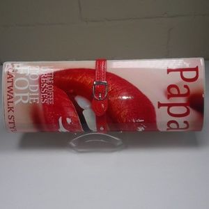 Pappa Razzi Catwalk Magazine Clutch Purse-LIPS!